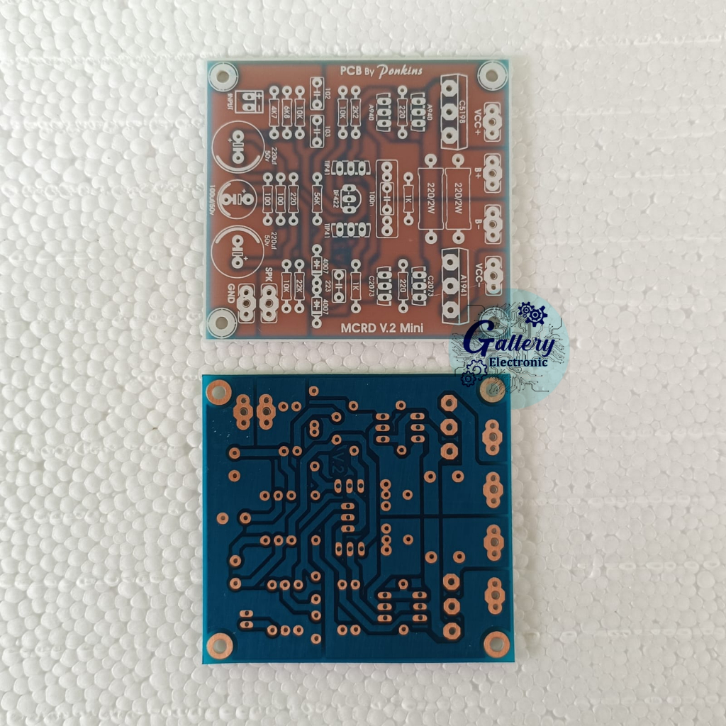 PCB MCRD V2 Mini BOSTRAP Fiber FR4 Fiberglass