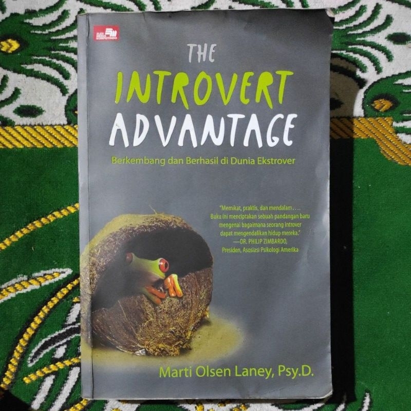 (sold) The Introvert Advantage sudah dipesan