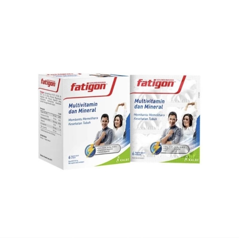 Fatigon Multivitamin dan Mineral | Fatigon spirit - menjaga kesehatan tubuh