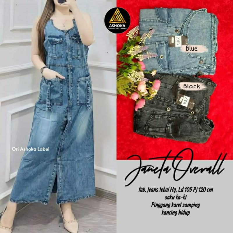 Original Product Overall Maxy Fashion Pakaian Muslim Wanita Gamis Dress Maxi Lengan Panjang Remaja D