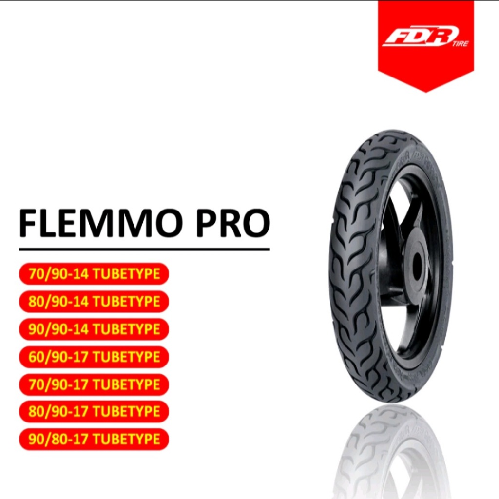 Ban Luar Matic Bebek Tubetype FDR Flemmo Pro