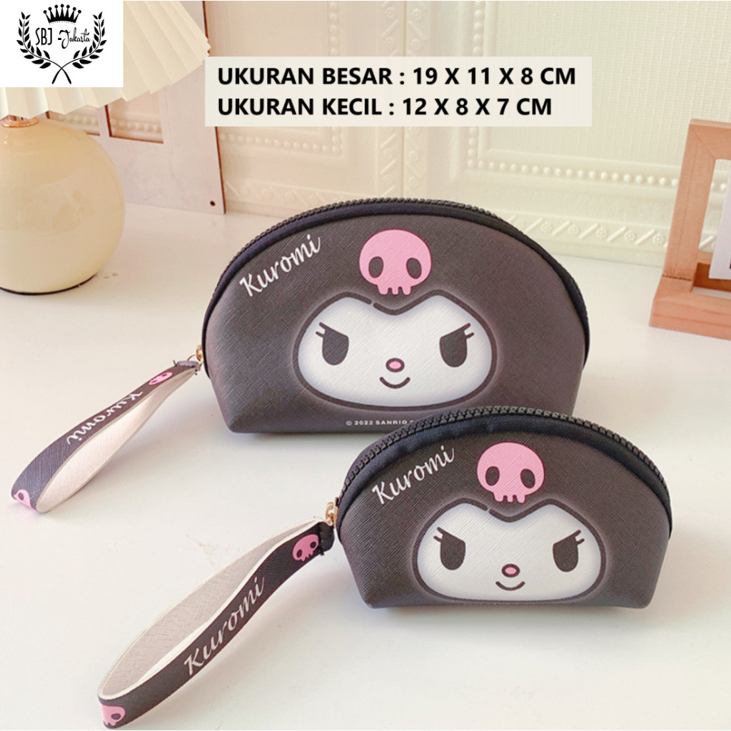 

Pouch serbaguna 2 in 1 / Dompet 2 in 1 / Tempat Pensil / Tempat kosmetik serbaguna karakter sanrio