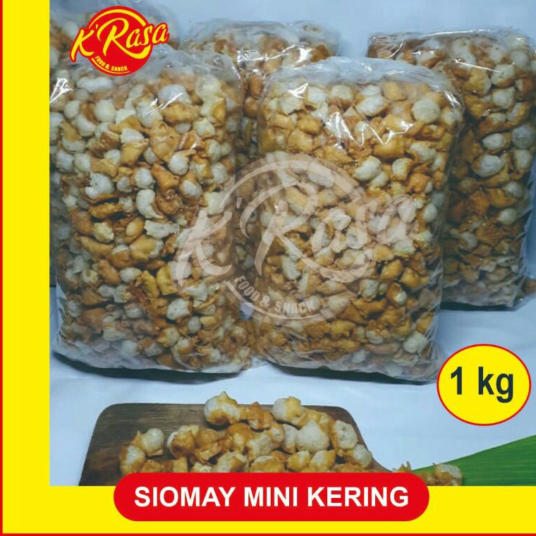 

BTTZ4112 (D2289) Siomay mini kering cms 1 kg. Cocok untuk campuran baso aci, seblak, bakso, mie rebus, cemilan dll