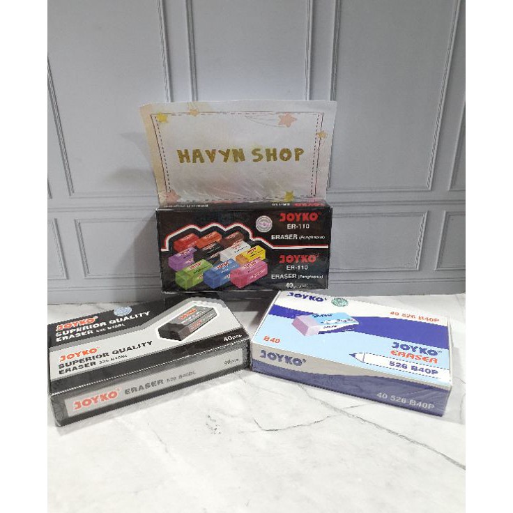 

Promo (10pcs) penghapus joyko kecil/hapusan joyko/stip joyko kecil