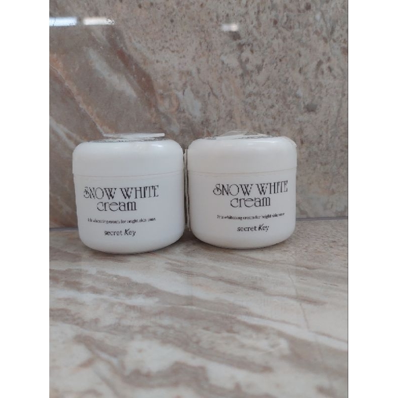 SNOW WHITE CREAM by secret key