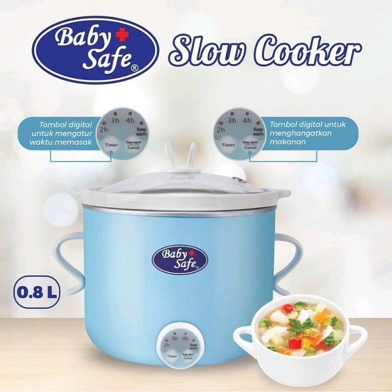 BABYSAFE SLOW COOKER MPASI BAYI
