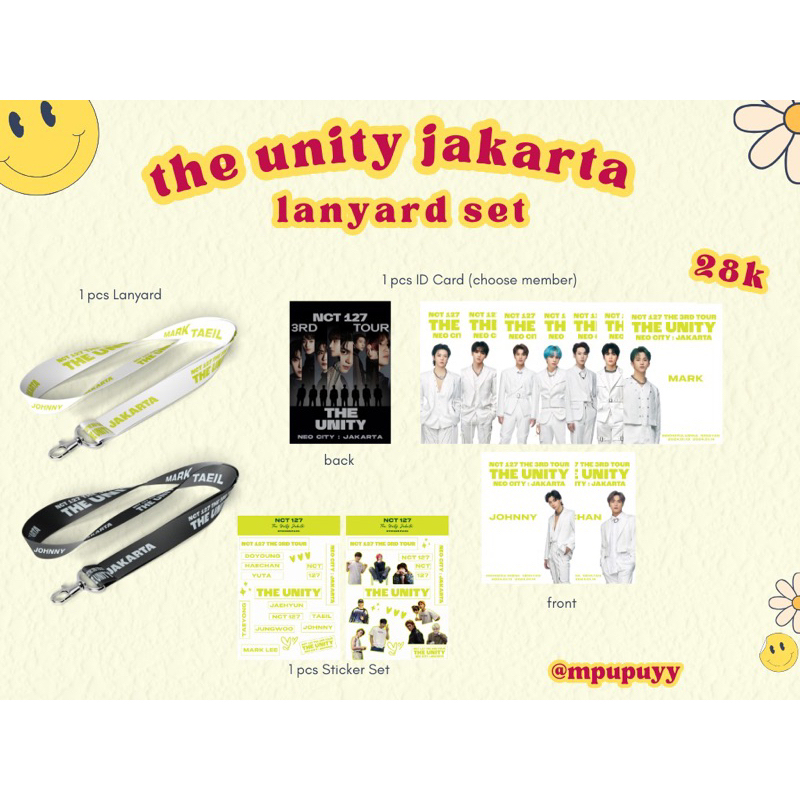 

LANYARD NCT 127 THE UNITY JAKARTA