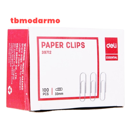 

TBMO DELI PAPER CLIP SILVER E39712