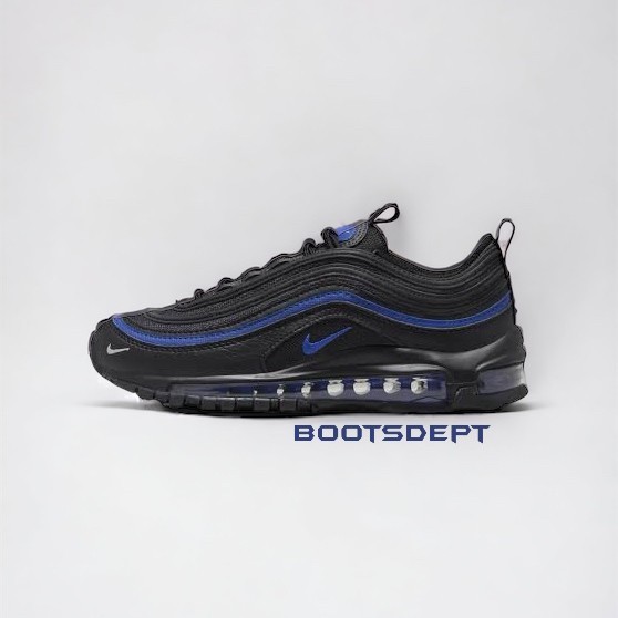 Air Max 97 Triple Black Blue (100% Authentic)