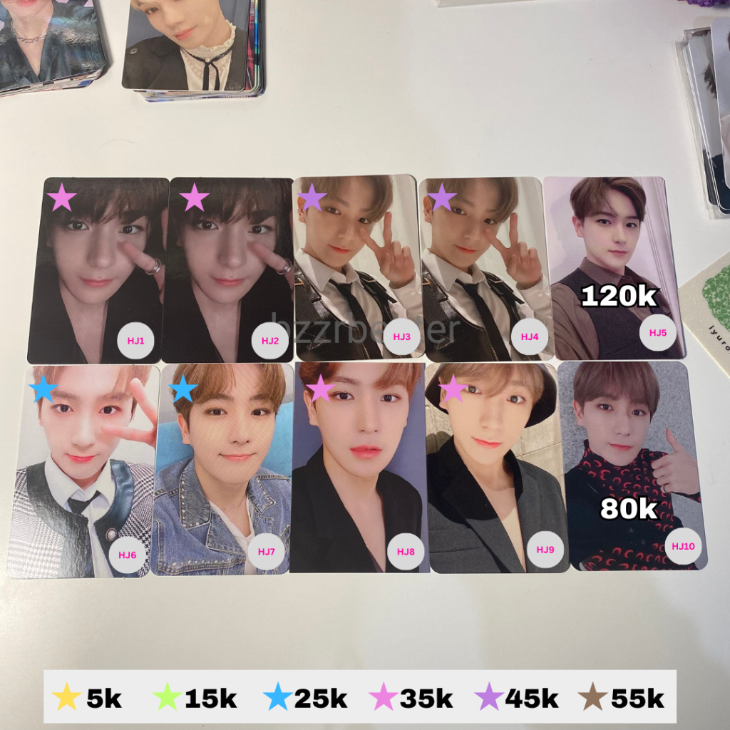 [Hyunjae - The Boyz] photocard pc tbz stealer pob benefit beatroad mmt everline ms2 ms3 withdrama