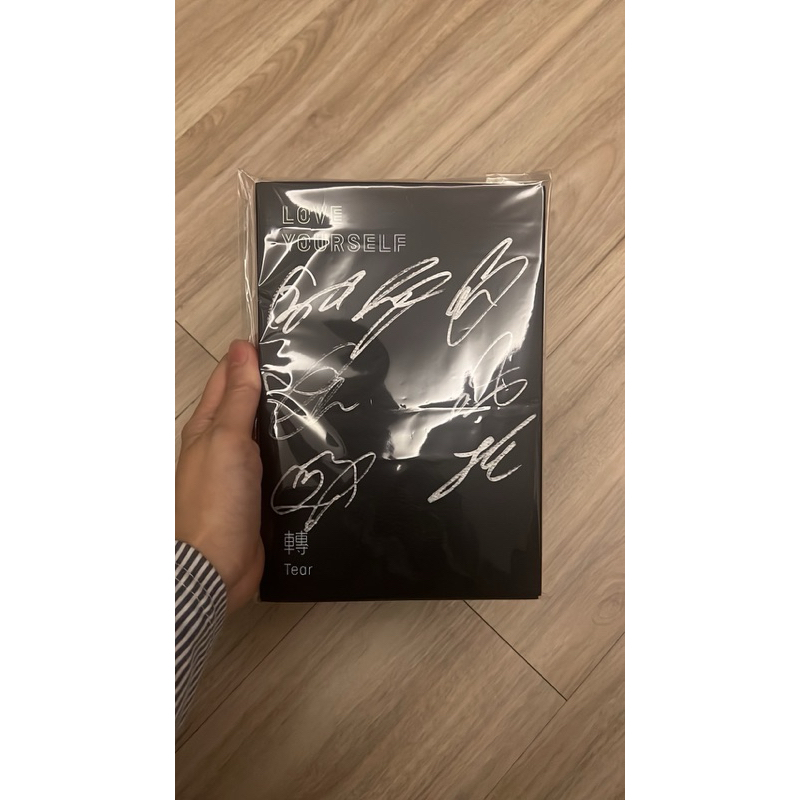 BTS SIGNED ALBUM TEAR O AUTHENTIC RARE SIGN LOVE YOURSELF