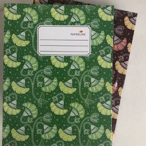 

BUKU TULIS HARD COVER PAPERLINE QUARTO / KUARTO / KWARTO 100 LEMBAR