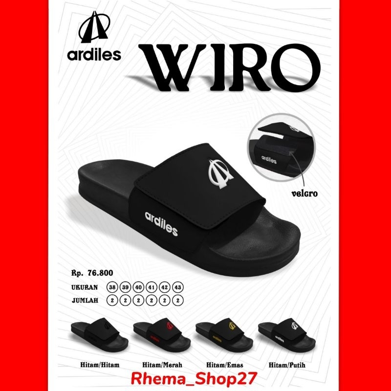 SANDAL ARDILES MAXMUS WIRO #TERBARU Sandal Selop Pria Ardiles Wiro 38-43