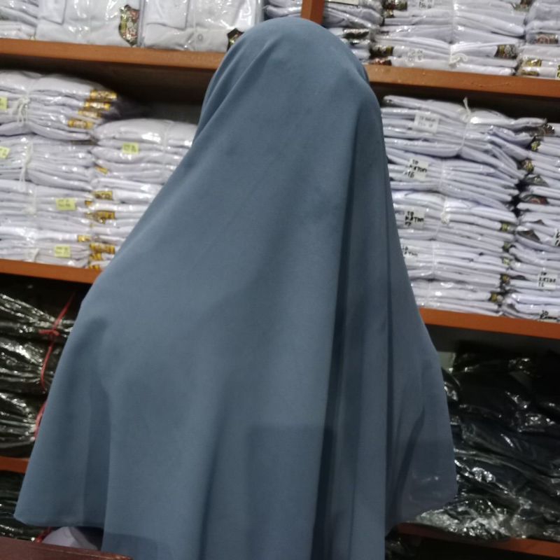 jilbab Segi Empat Oval Malaysia pollycuton