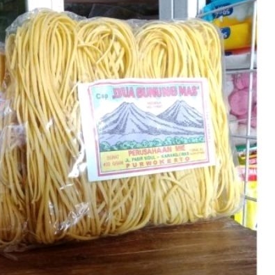 

Mie Bakmi cap Gunung Mas purwokerto potongan kecil bukan pipih