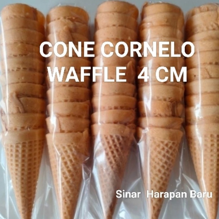 

FXZF4089 (V44859) 5 Pack (50 pcs) CONE ICE CREAM CONNELLO WAFFLE 4 CM