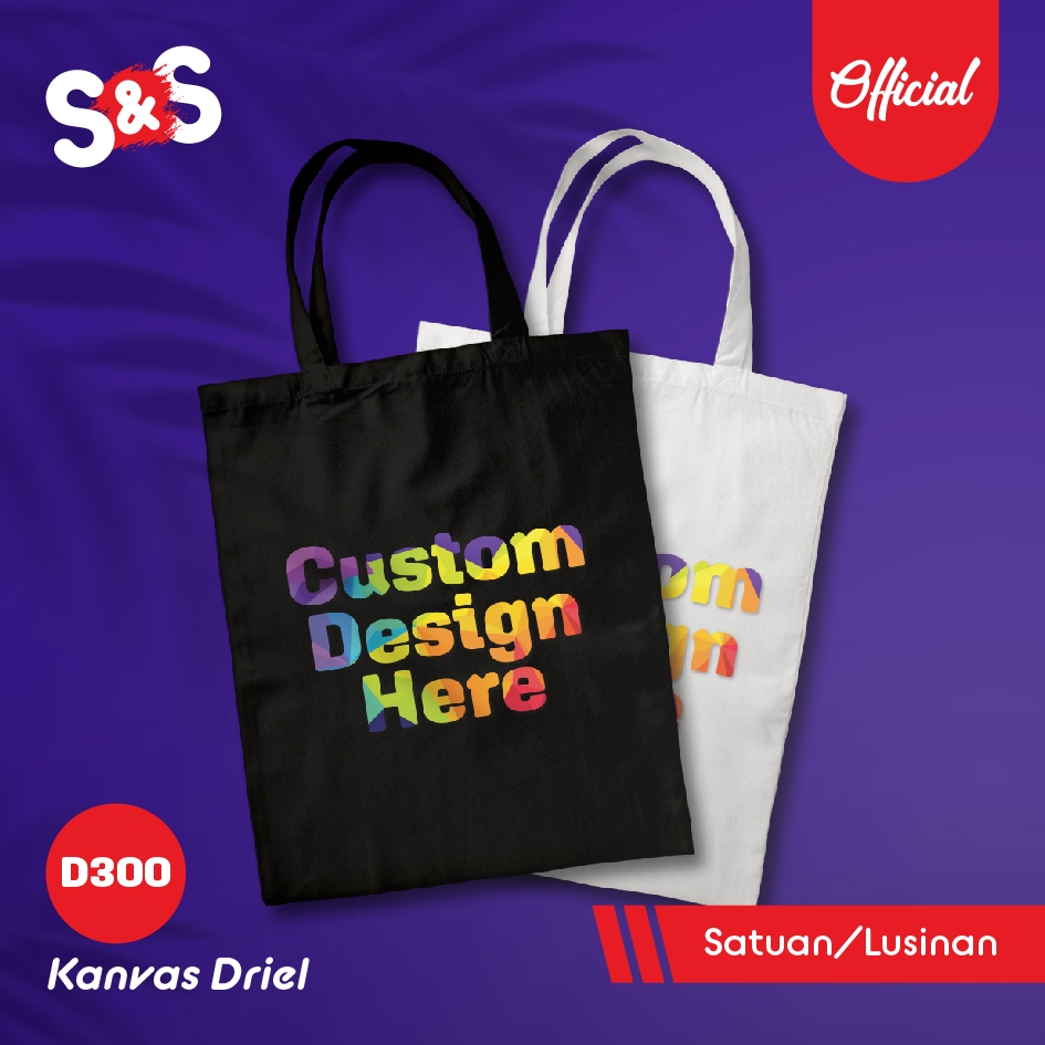 Tote Bag Canvas Custom [RESLETING]
