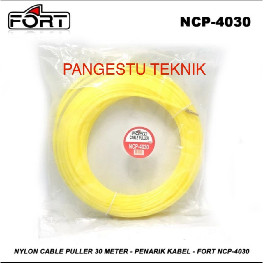 Nylon Cable Puller / Penarik Kabel NCP - 4030 / Panjang 30 Meter FORT