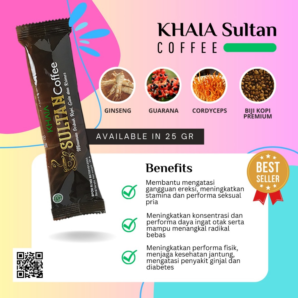 

KHAIA KOPI SULTAN - SULTAN COFFEE 1 SACHET