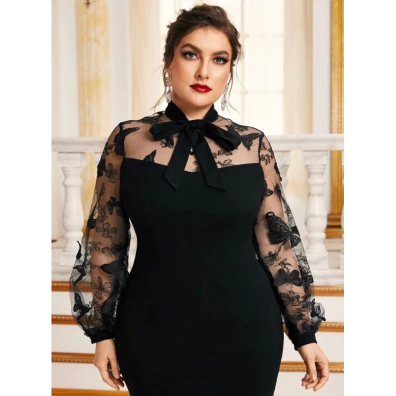 SHEIN CURVE DRESS PARTY DRESS KUPU PLUS SIZE