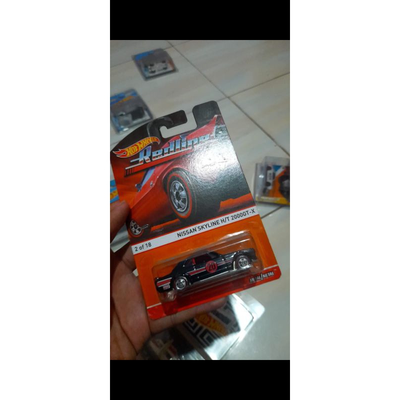 Hot wheels nissan skyline HT 2000gt-x Redline series