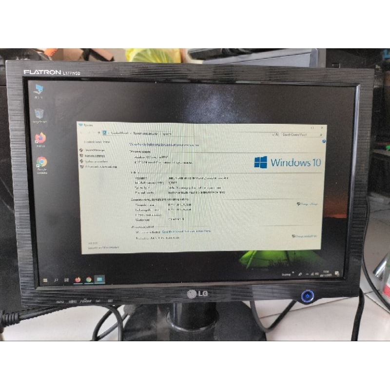 READY MONITOR LG 17INC GAMBAR JERNIH FREE KABEL POWER+ VGA