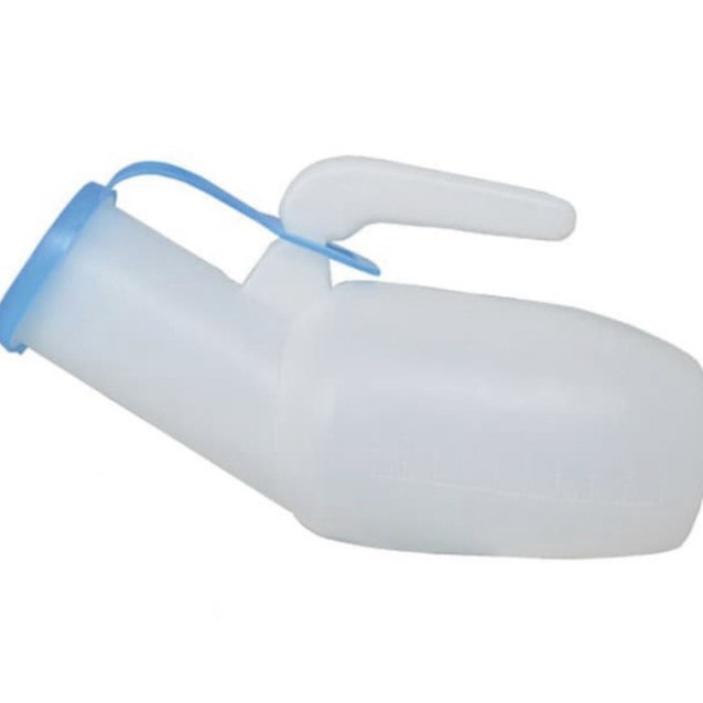 Pispot Plastik Pipis Dewasa Tempat Urine Pria Dengan Tutup Laki Laki Pria Wanita Urinal