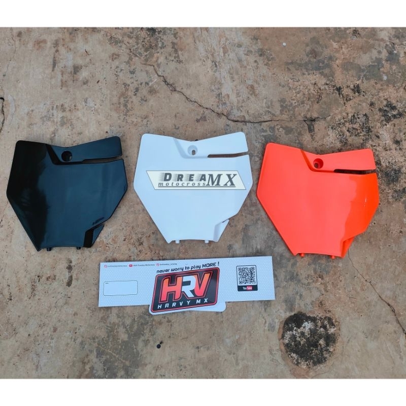 Papan nomor Ktm 85 2020 HRV Cover nomer Ktm 85 HRV