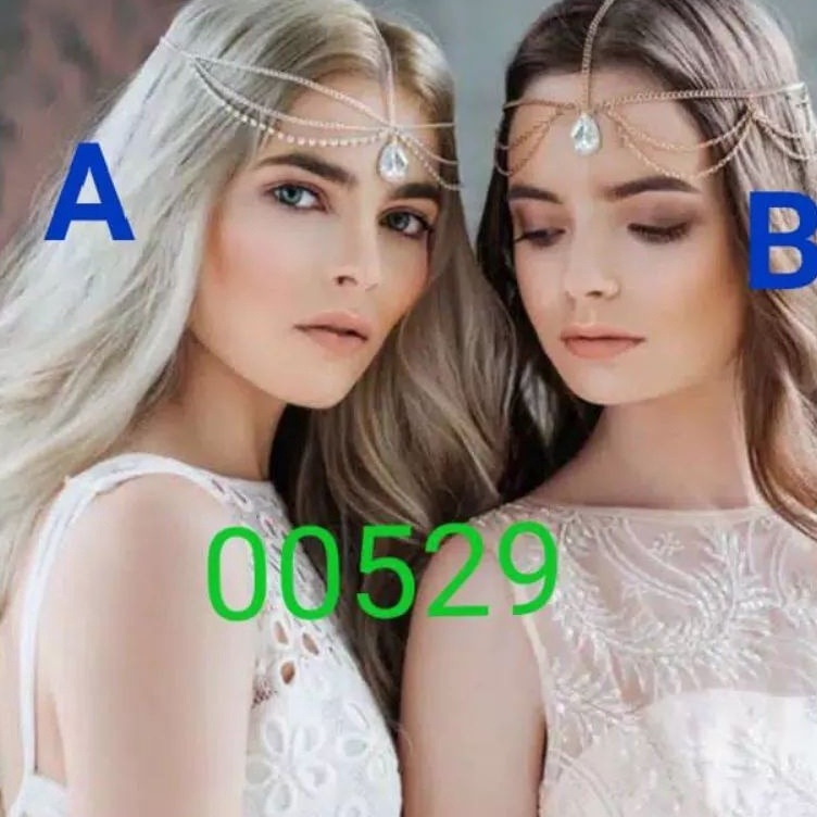 Headchain / Headband / Headpiece Mahkota Boho India Belly dance Bohemian