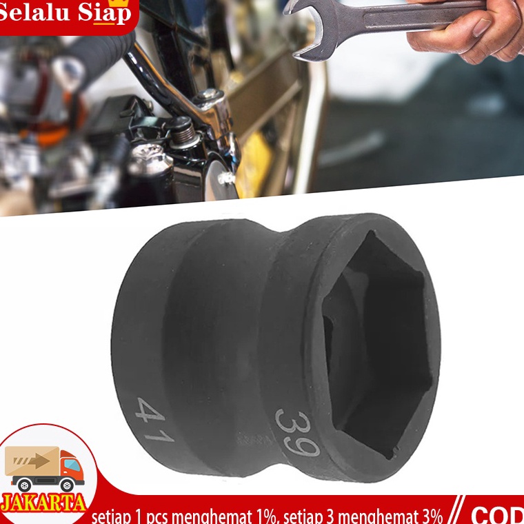 SALE Mata Sok Coupling 39-41mm Kunci CVT Double Head Socket sok kunci mur kopling mata kunci sok cvt