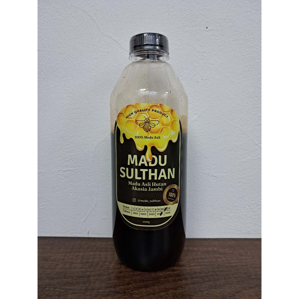 

Madu Sultan Murni Hutan Akasia Jambi (100% Pure Honey) 1000gr EXPORT QUALITY