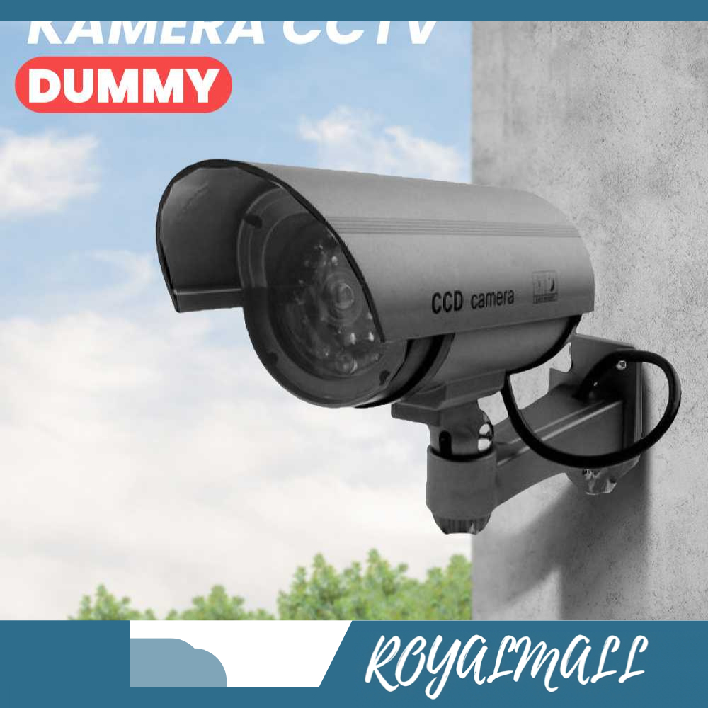 Kamera CCTV Dummy IR LED / Kamera Camera Cctv Palsu Kw Replika Fake Tiruan Simulator Mirip Seperti A