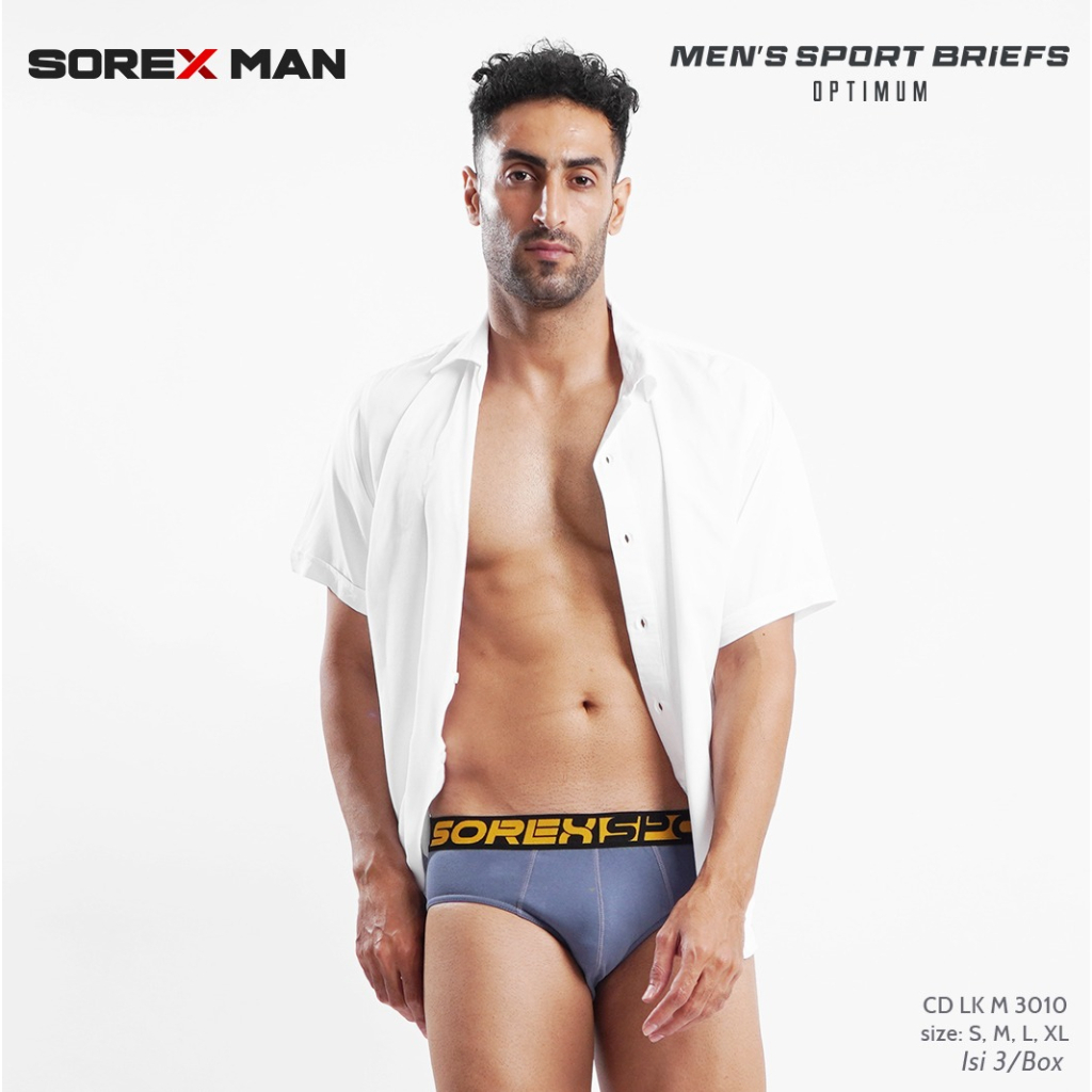 CD Sorex Men’s Sport Brief Katun Spandex LK M 3010