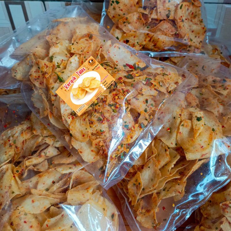 

kripik Talas Pedes Daun Jeruk