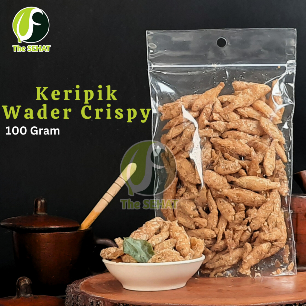 

TheSehat Keripik Wader Crispy Cemilan Asin Gurih Enak Wader Crispy Goreng 100gr