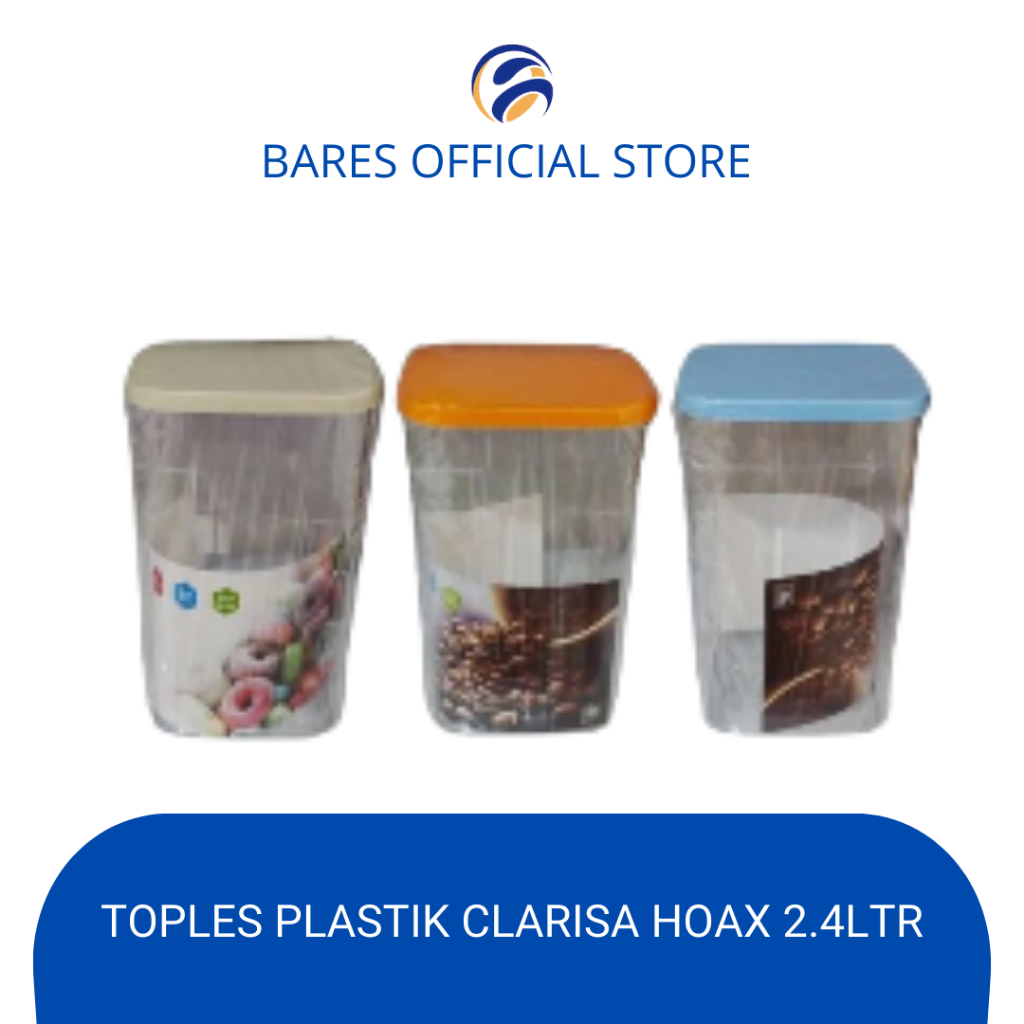 Toples Plastik CLARISA HOAX Kapasitas 2.4 Liter