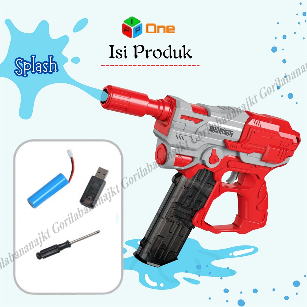 Mainan pistol air elektrik buast Electric tembakan water gun anak