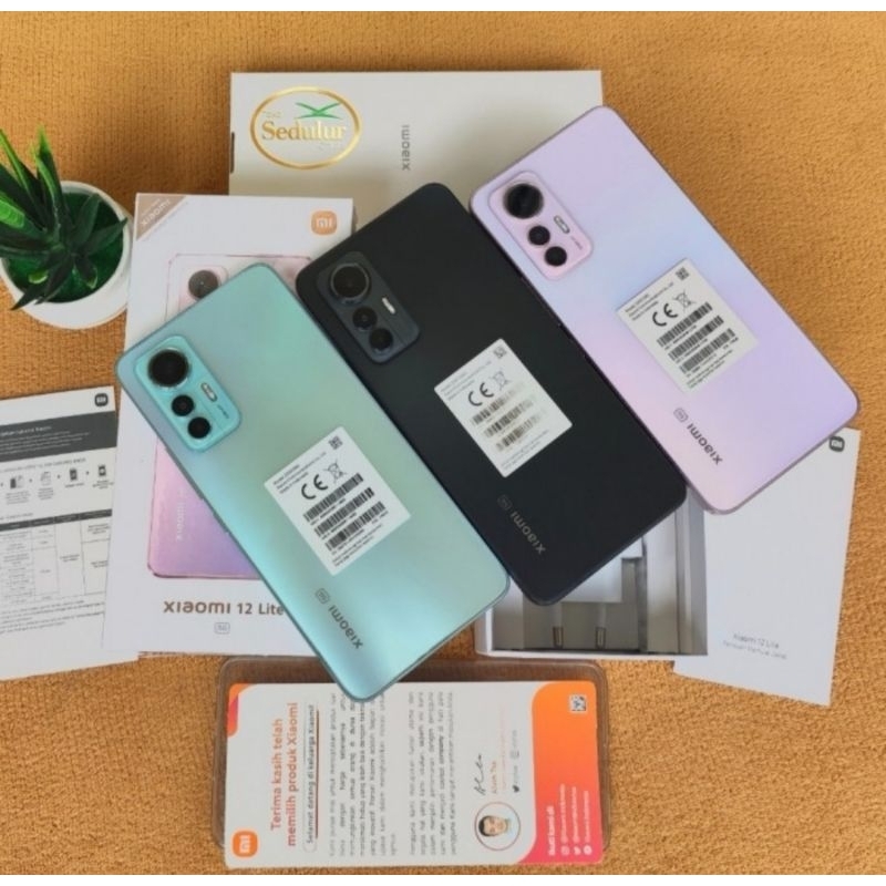 Xiaomi 12 lite 8/256GB second like new resmi Indonesia