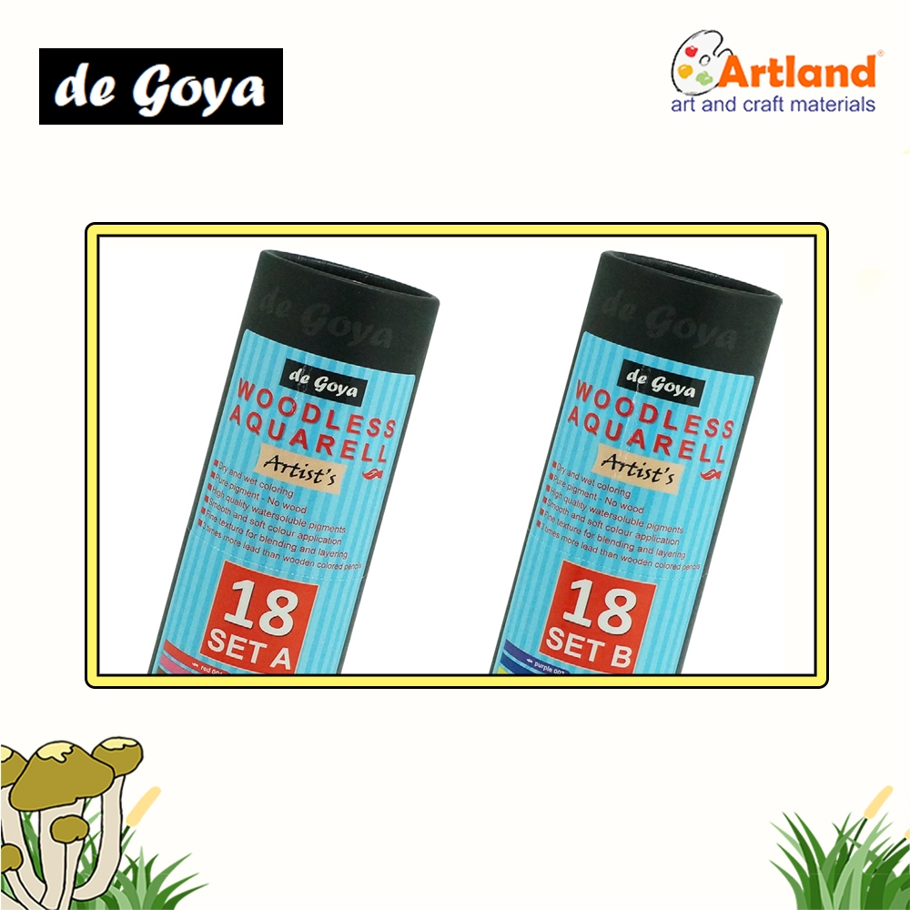 DeGoya Woodless Aquarell Set