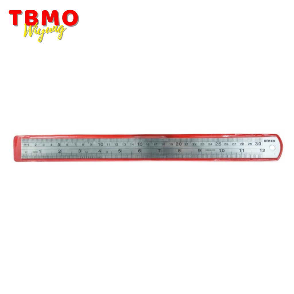 

TBMO Kenko Penggaris Besi 30cm / Penggaris / Garisan