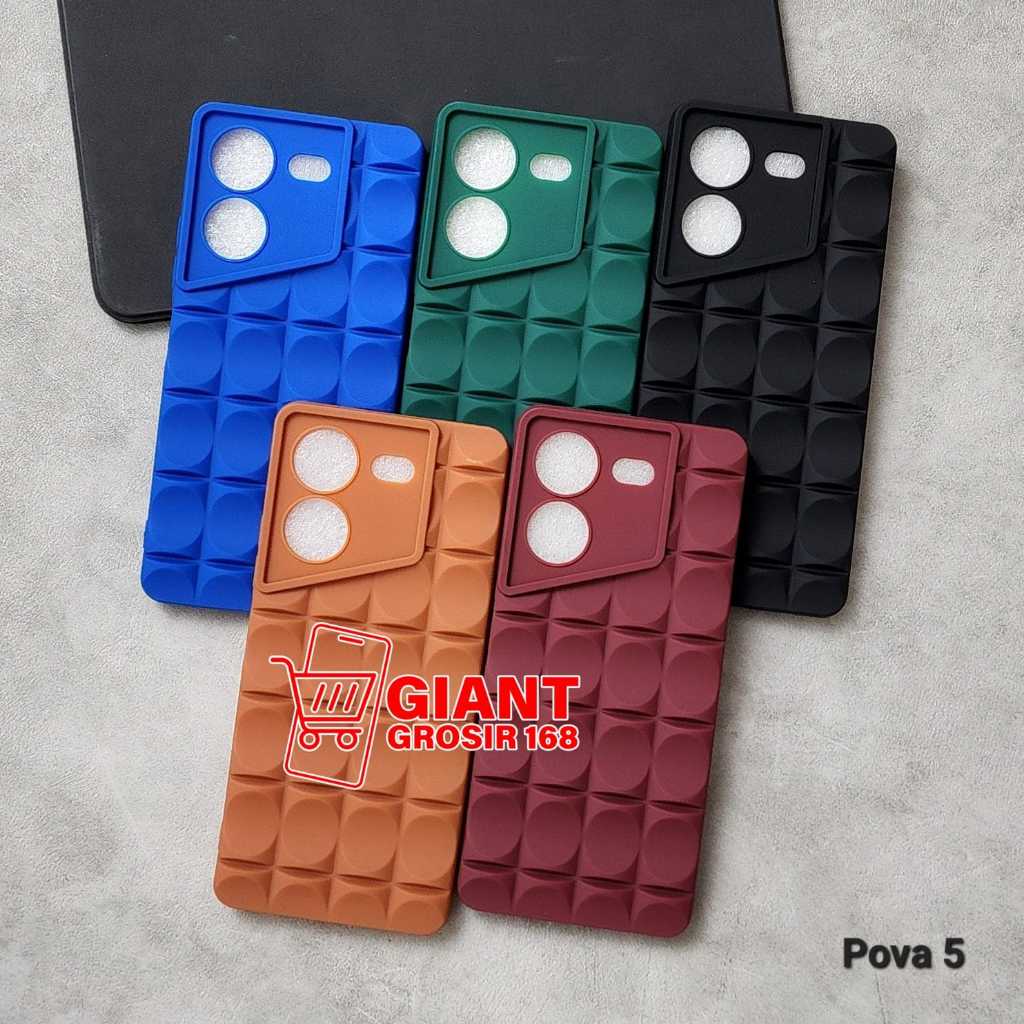 Case Tecno Pova 5 Case Premium Soft 3D model Finger Case Tecno Pova 5