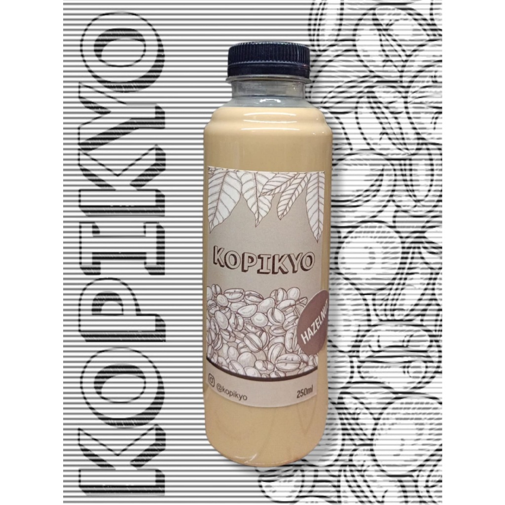 

KOPIKYO - Coffee Latte variant Hazelnut 250 ml (kopi susu dengan variant Hazelnut)