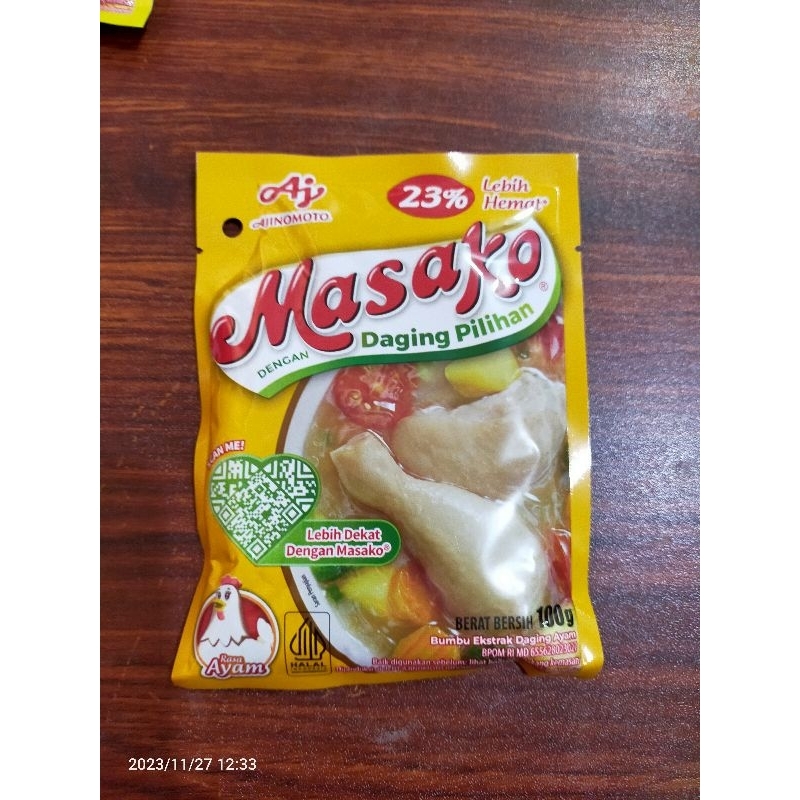 

MASAKO BUMBU EXTRA RASA AYAM 100 gr