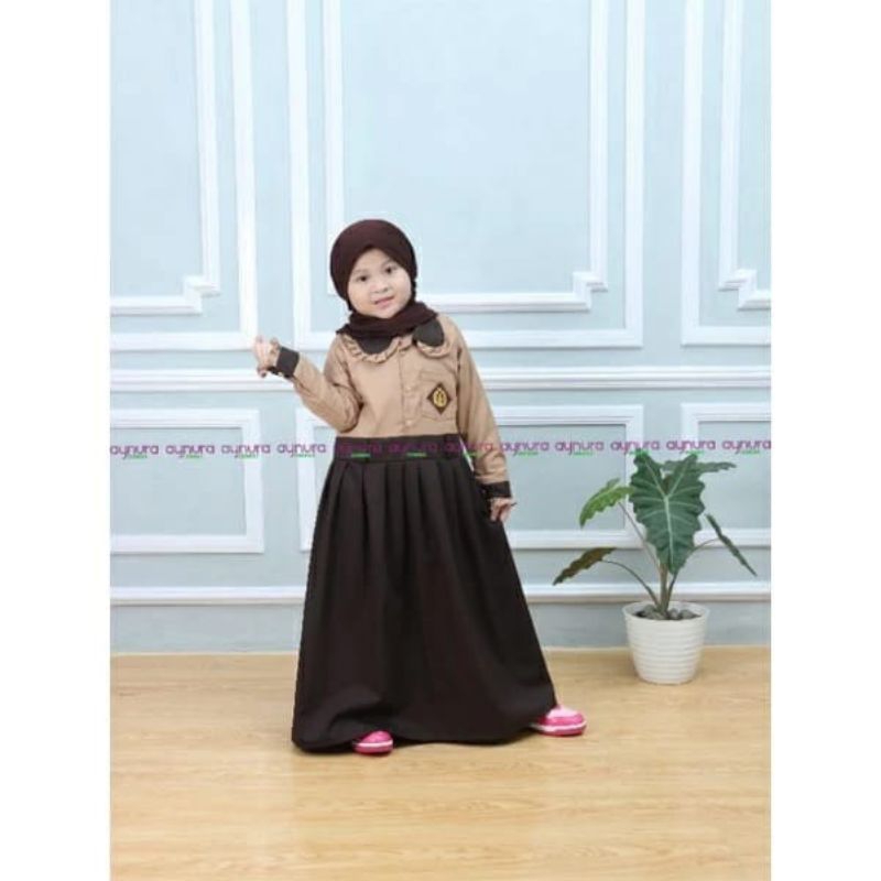 PROMO Seragam sekolah SD muslim model gamis anak perempuan syar'i
