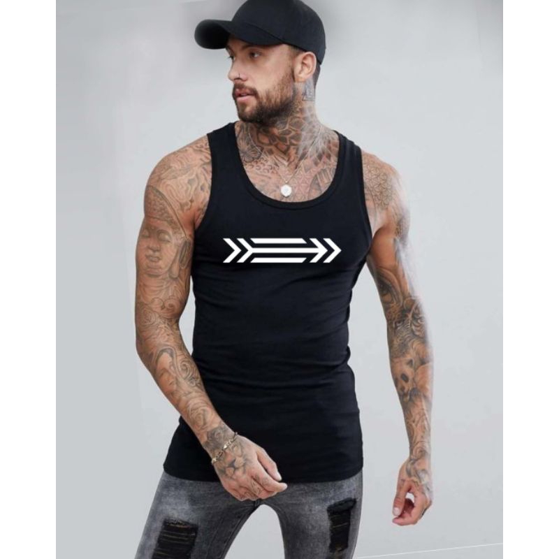 singlet pria jarum singlet polos singlet pria olahraga baju tanpa lengan baju murah singlet murah