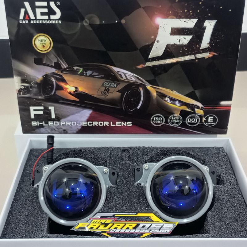 PROJECTOR BILED AES F1 BLUE FIRM DUAL CHIP 70 W