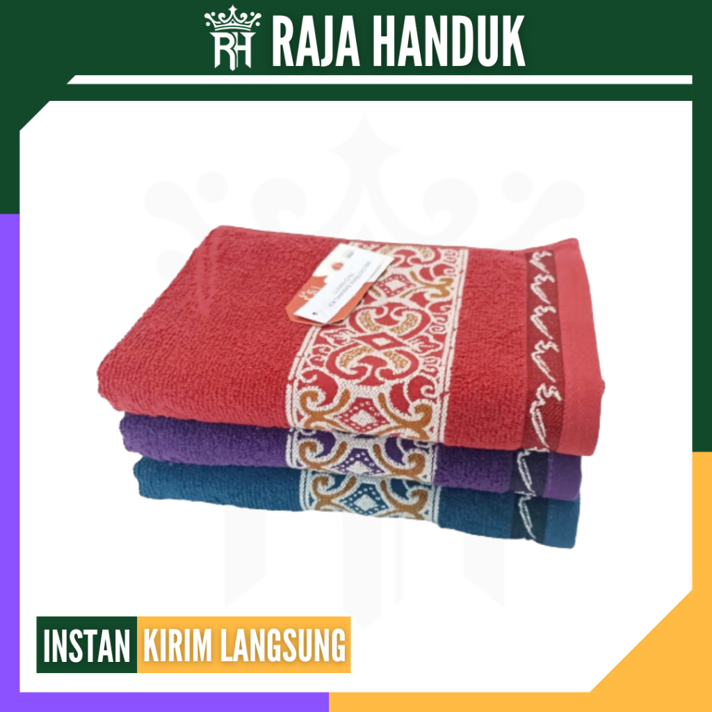 RH GROSIR: Handuk Merah Putih by Terry Palmer Motif 11683 / Handuk Mandi Anak 50x100