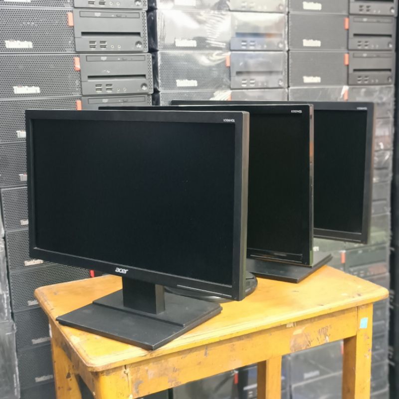 Monitor Acer Led 20" inch Wide Layar LCD Komputer With LED