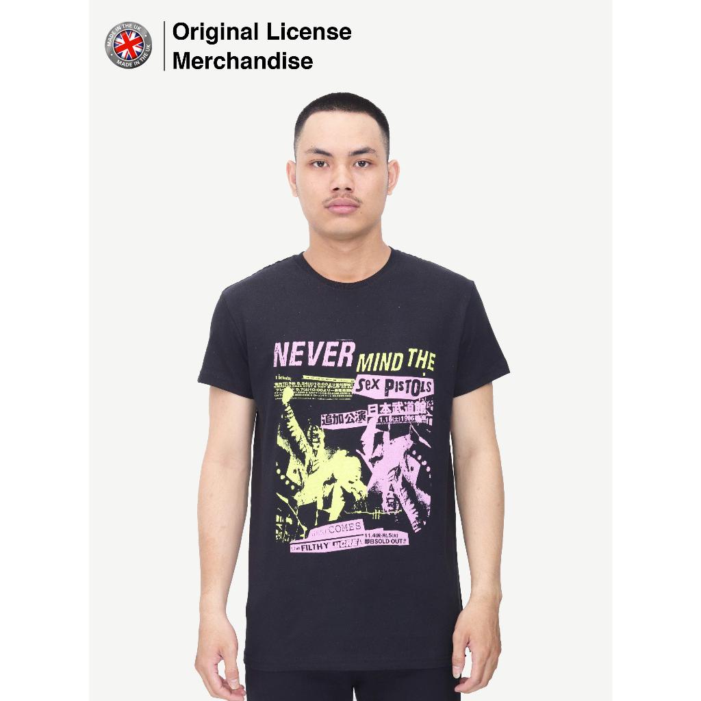 Kaos Baju Pendek Dewasa Pria Wanita Import Band Musik SEX PISTOLS Ori Japanese Poster