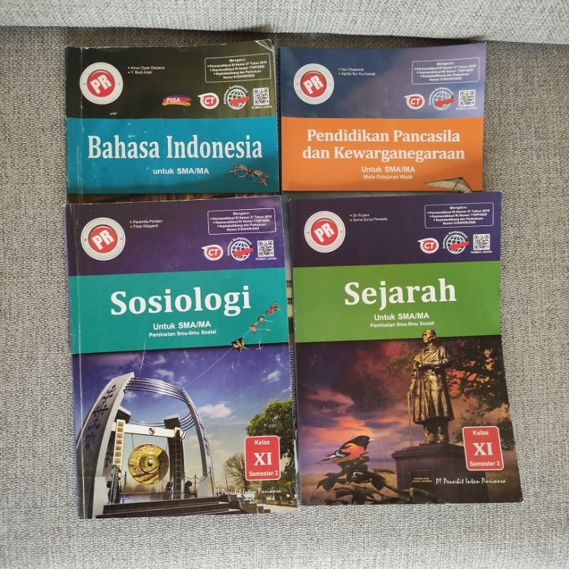 Preloved Buku Intan Pariwara Kelas 11 Semester 2 (Genap)